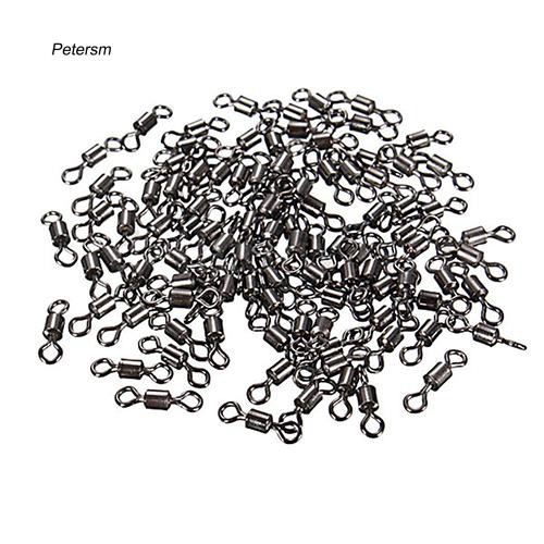 Pst _ 100Pcs Kili-kili Pancing Barrel Swivel