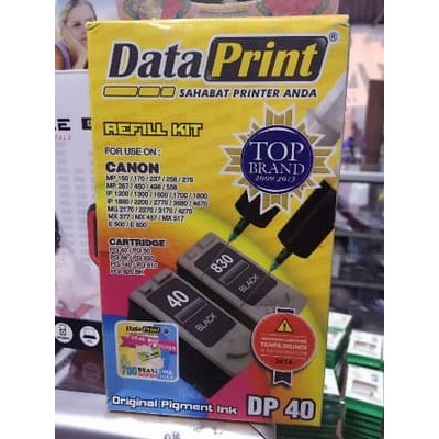 Tinta suntik data print original hitam dan warna