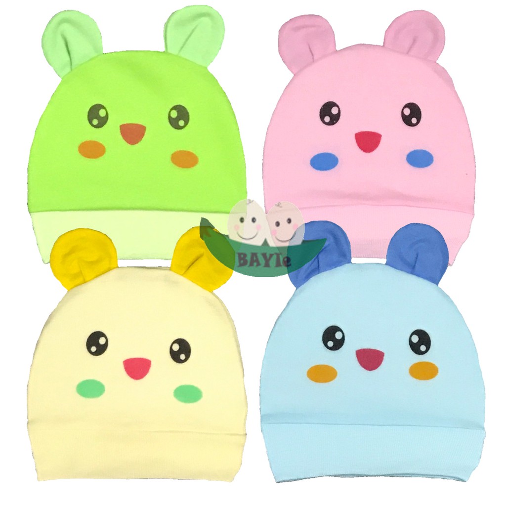 BAYIe - Topi Bayi / Anak Karakter motif CHICK Bahan Katun DK