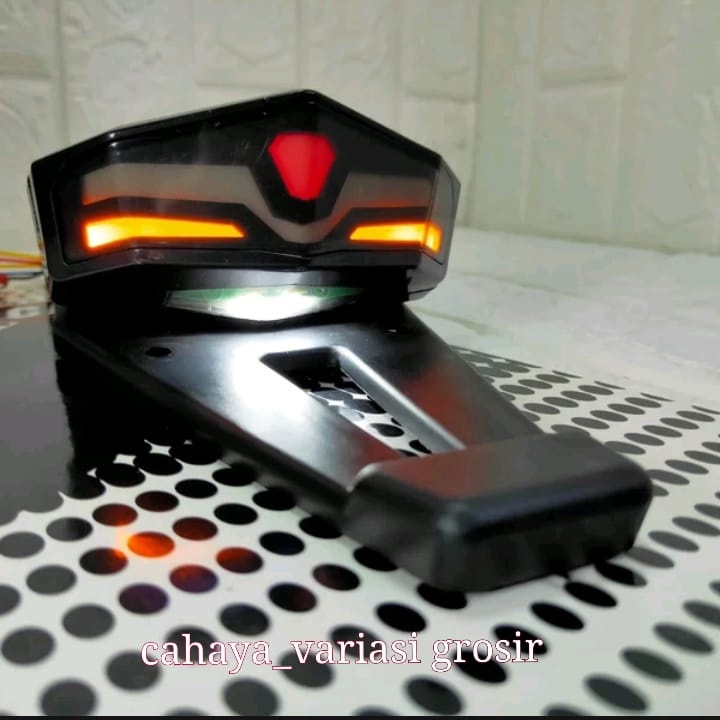 Buntut klx - Spakbor belakang lampu stop klx 3 in 1 variasi model baru blue kawasaki klx 150-CRF 150