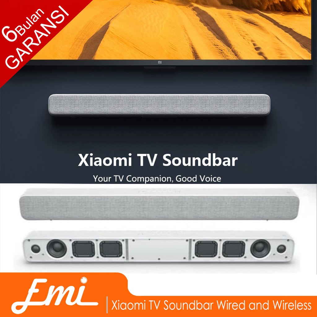 Xiaomi MI TV Soundbar Wired and Wireless Bluetooth Audio