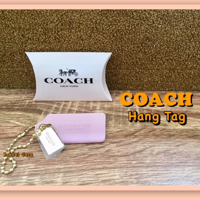 COACH HANG TAG