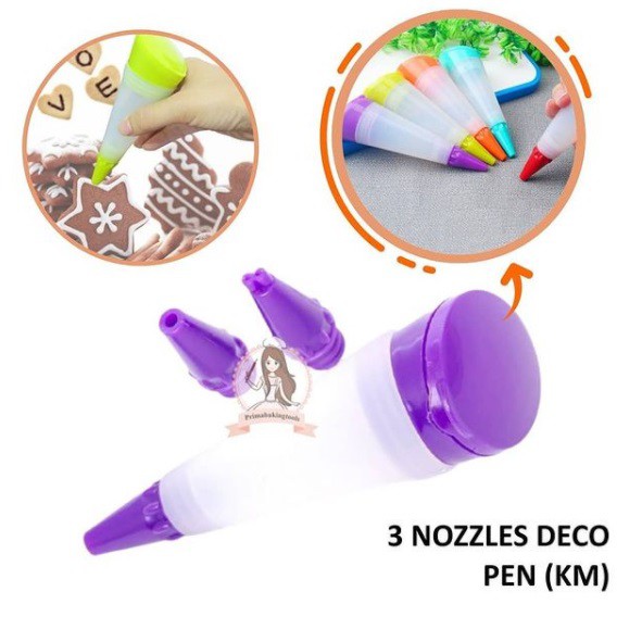 

3 NOZZLES DECO PEN (KM)