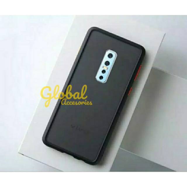 Soft Case Vivo V17 Pro Smooth Matte Semi Transparent Case