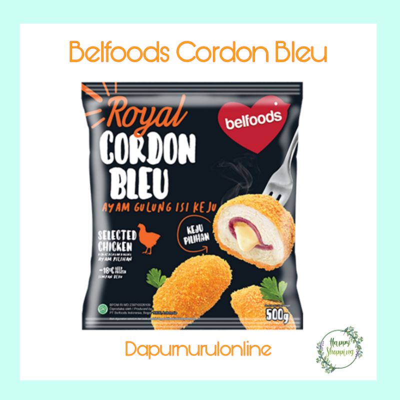 

Belfoods royal Cordon bleu 500gr