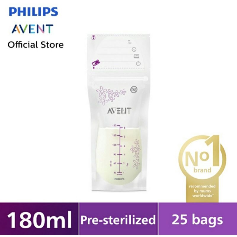 Avent Kantong Asi 180ml Isi 25bags