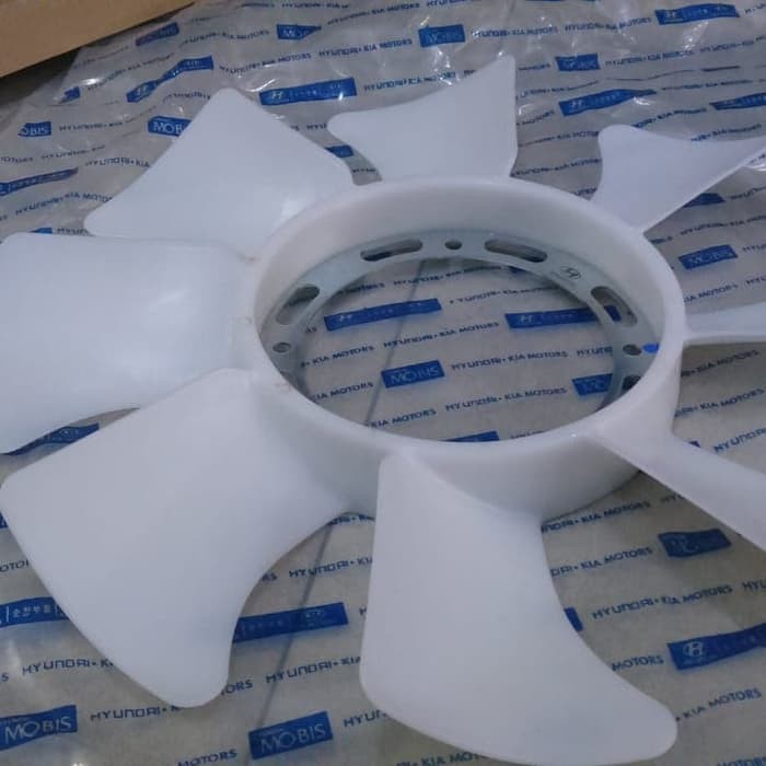 Daun kipas radiator L300 diesel hyundai