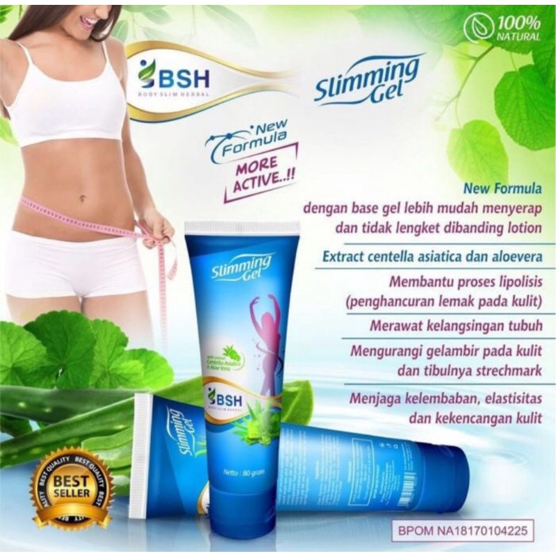 BSH SLIMMING GEL 100%ORIGINAL BPOM