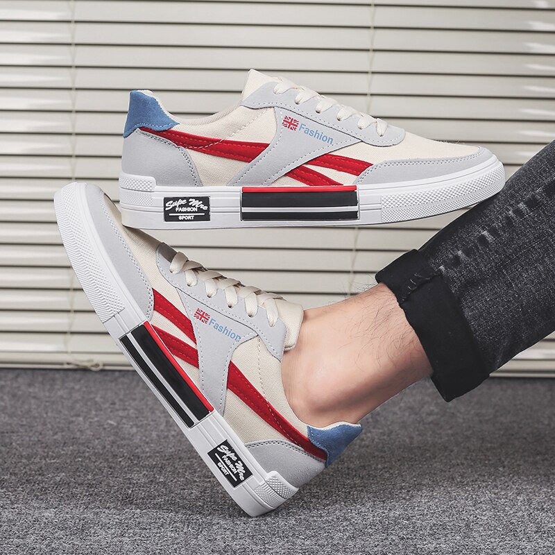 Sepatu Sneakers Remaja Pria Import  Sneaker WARM ZONE CAD-553 Spatu Swpatu Kets Snakers Snikers Cowok Cowok Dewasa Polos...-5