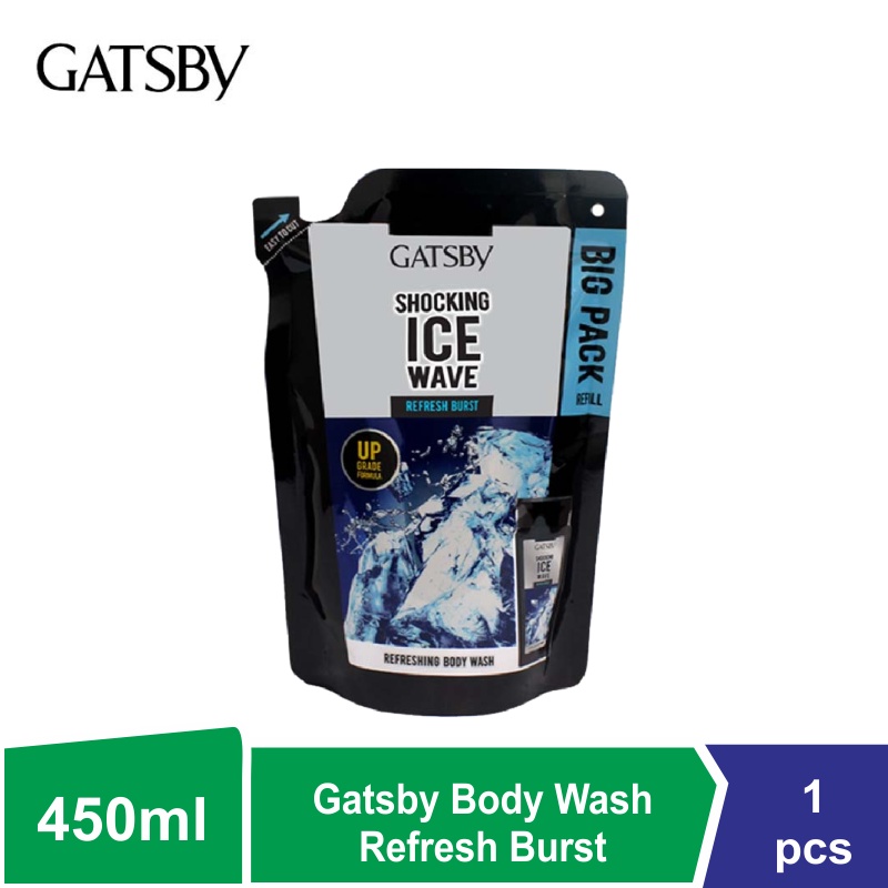 Gatsby Refreshing Body Wash 450ml - Sabun Mandi Cair