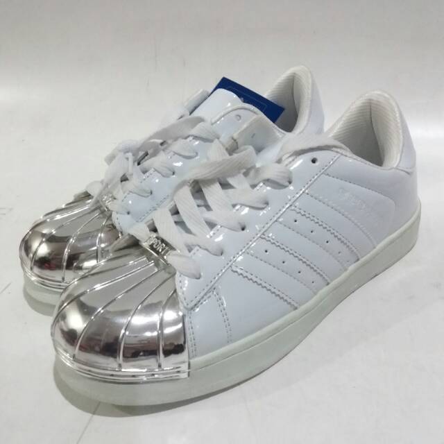 Sepatu sport adidas woman superstar glossy sepatu murah