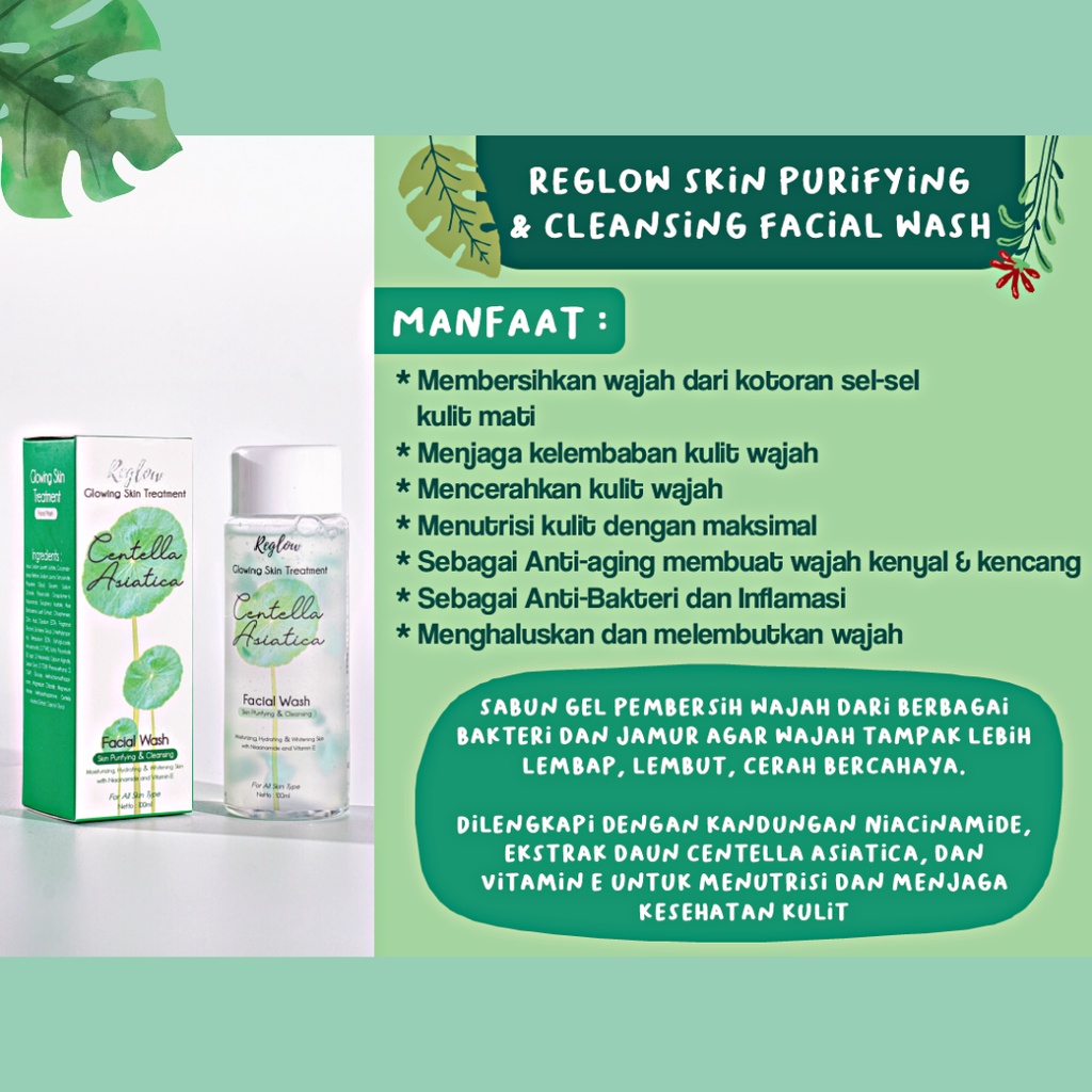 REGLOW Glowing Skin Treatment Paket Lengkap ORIGINAL 100% BPOM Skincare dr Shindy Putri Pemutih Pencerah Wajah Free Pouch Premium Termurah-8