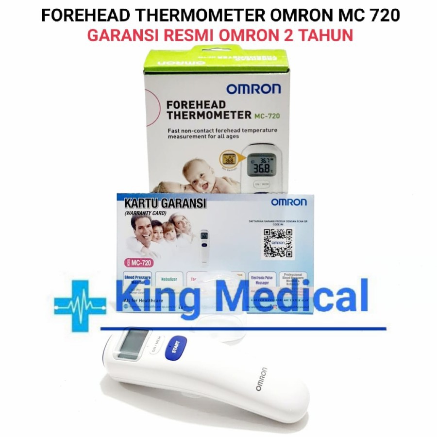 Thermometer Omron Infrared MC720 MC 720