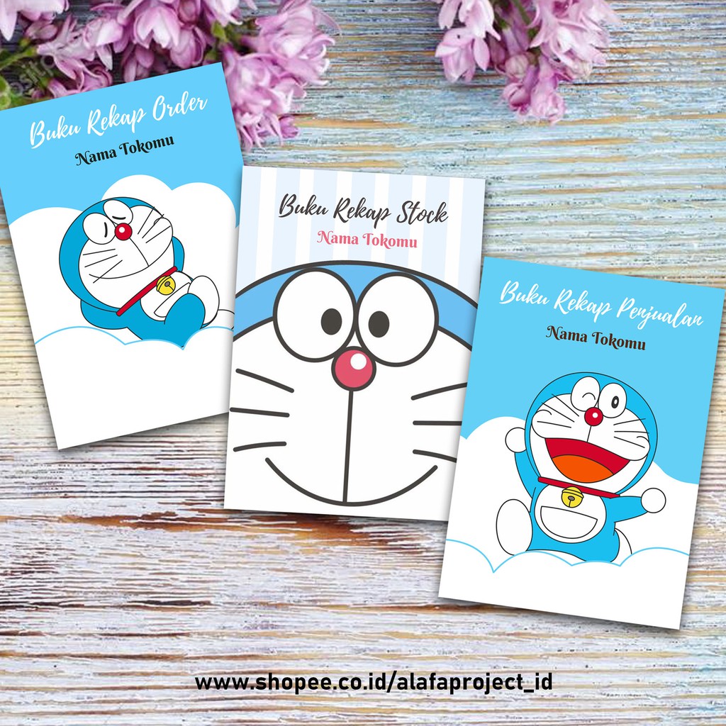 

AlafaProject 026-028 Rekap Order / Buku Rekap Stock / Buku Rekap Penjualan Online Shop