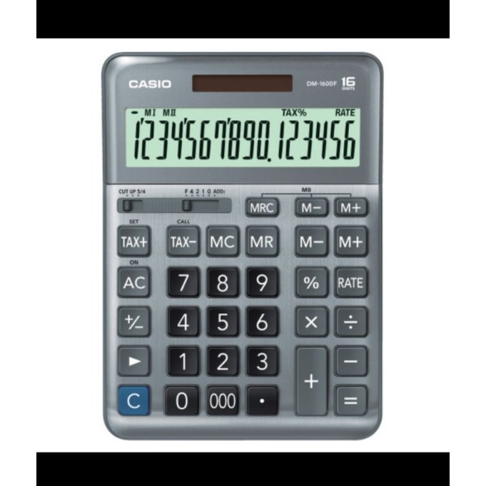 

CALCULATOR CASIO DM1600 DESKTOP KALKULATOR / KANTOR MEJA DM 1600