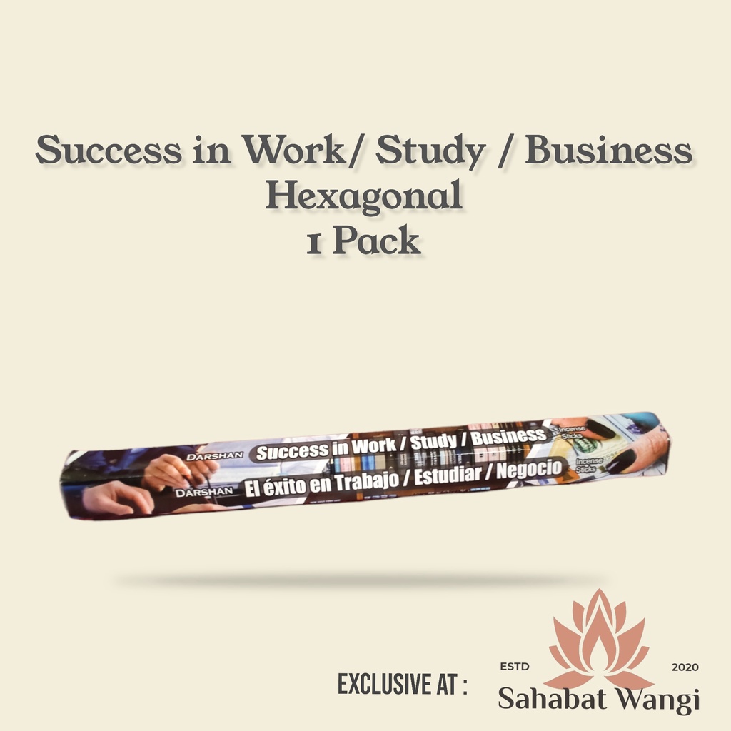 Dupa India Darshan Success in Work Study Business Hexa Short Pack 20Stick