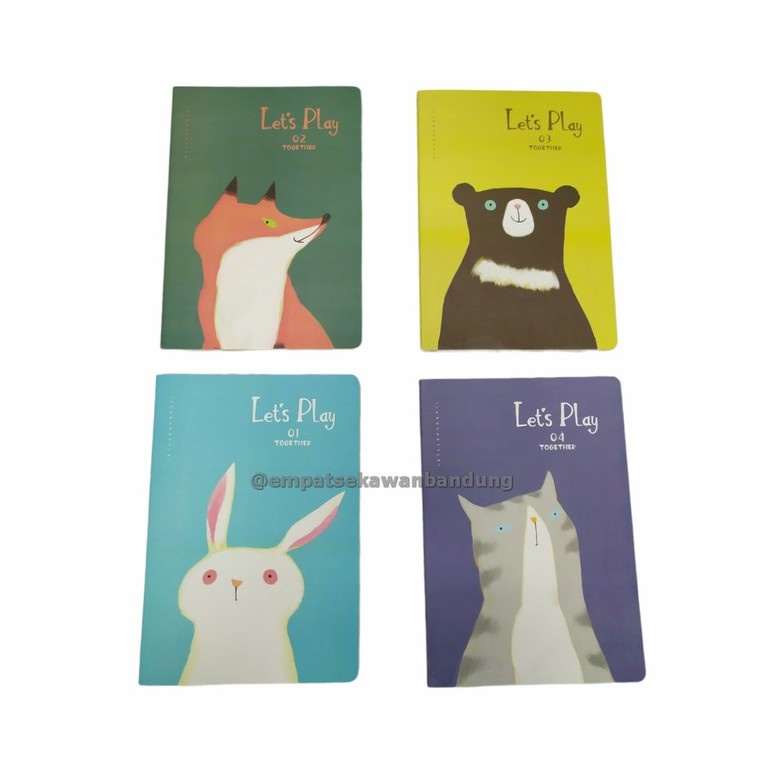 

Buku Tulis Impor Languo LG-20770 LET’S PLAY Ukuran Boxy B5 - pcs premium- SHSNP