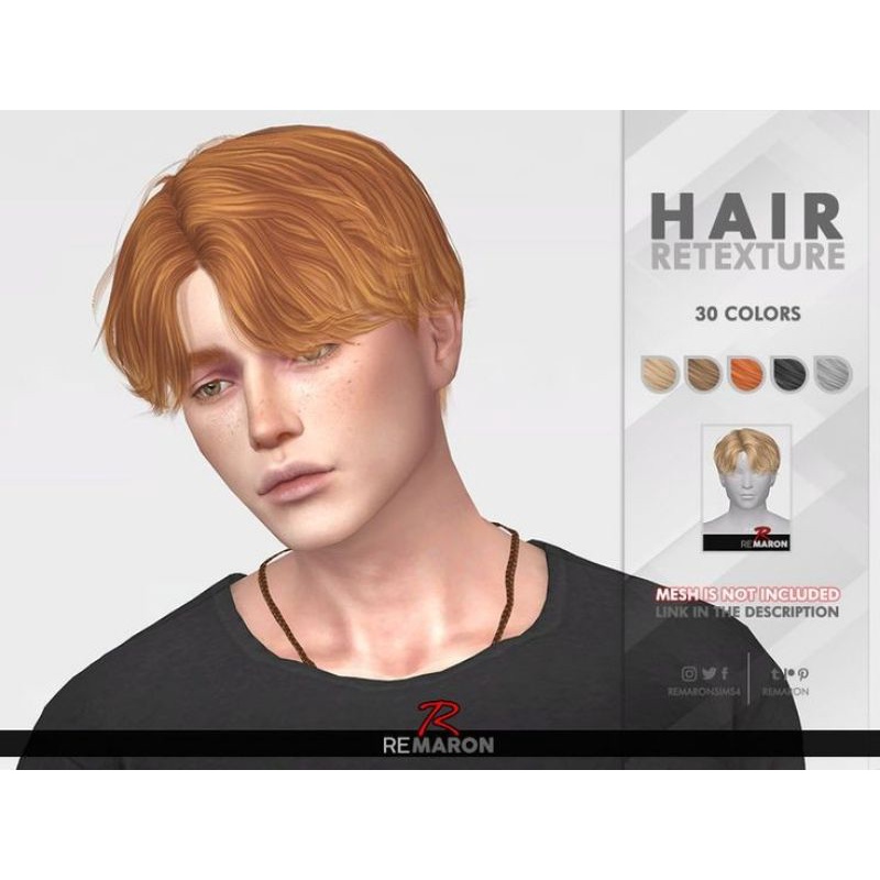 CC MOD THE SIMS 4 MALE HAIR CLOTHES SHOES [Baca Deskripsi]