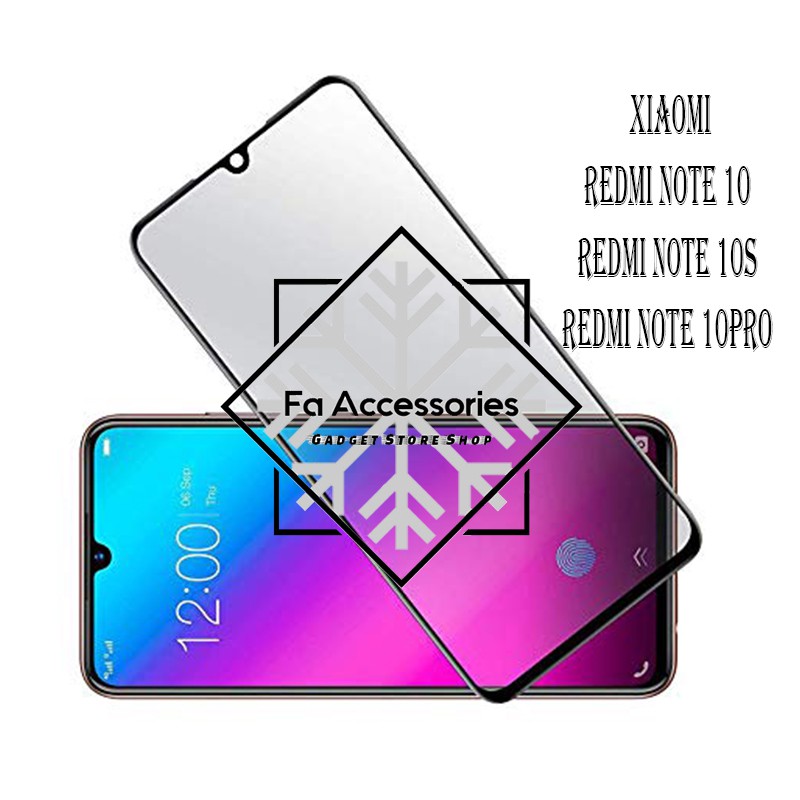 FA Tempered Glass full lem 5D 9D Xiaomi redmi note 10 10S S 10pro 11 11s 11pro 11t 11tpro A1 12 12PRO PRO PLUS 5G screen guard 2022