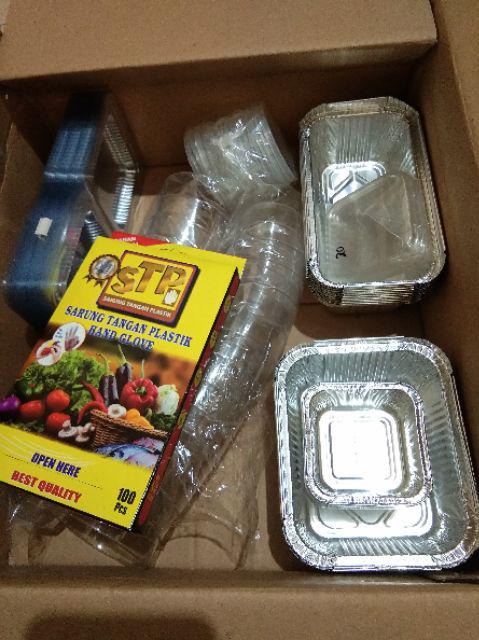 Wadah Aluminium Kotak Kingfoil Oiv 520