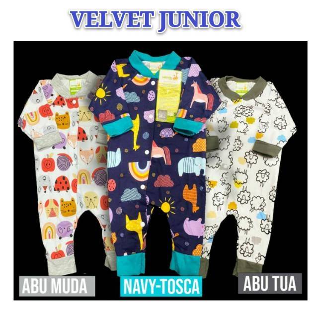 Baju Bayi Merk Velvet baju kodok model jumper