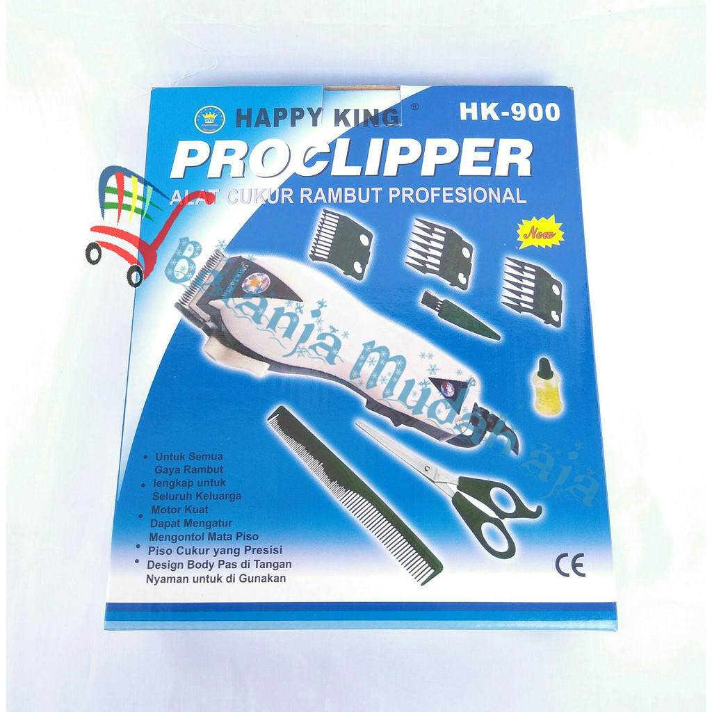 Alat Cukur Rambut Happy King HK 900 Clipper Trimer Murah