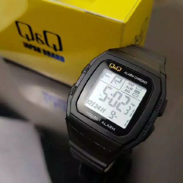 JAM TANGAN DIGITAL SPORT TERLARIS QNQ QQ Q&Q RUBBER