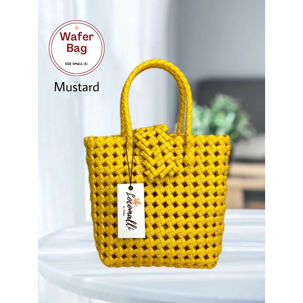 TAS ANYAMAN PLASTIK PREMIUM JALI - WAFER BAG SIZE SMALL (S)