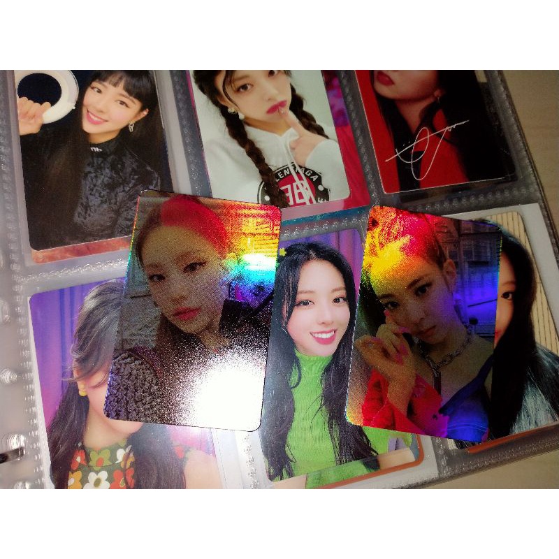 photocard benefit yeji lia