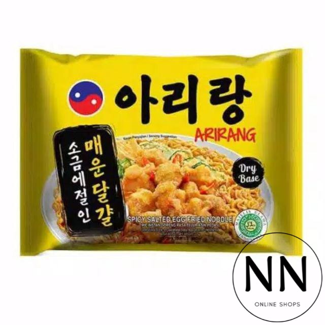 

Mie Arirang Instant Noodle /HALAL / Arirang Salt Eggs/Kuning