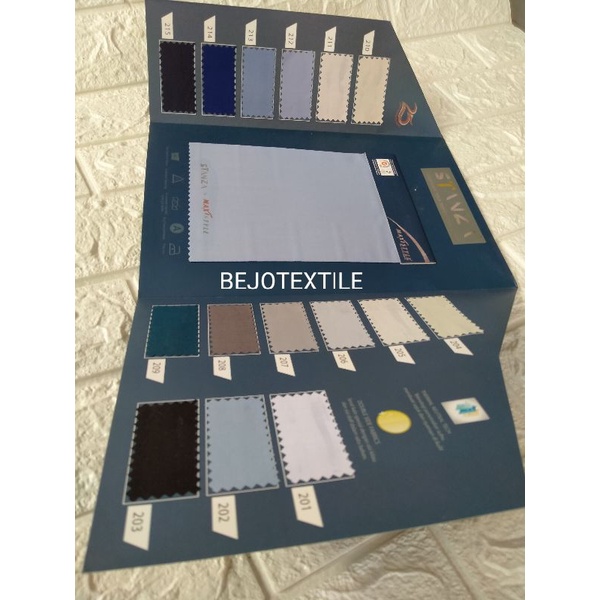 Katalog contoh kain Stanza Maxistyle