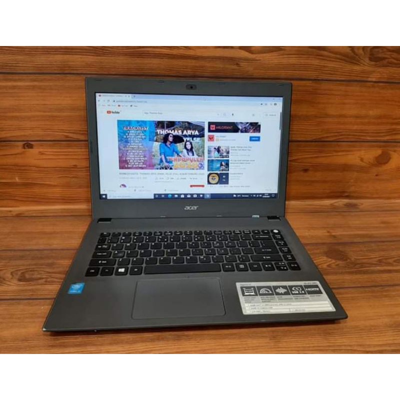 LAPTOP ACER E5-473 CORE I3 GEN5 RAM 4GB BAGUSS