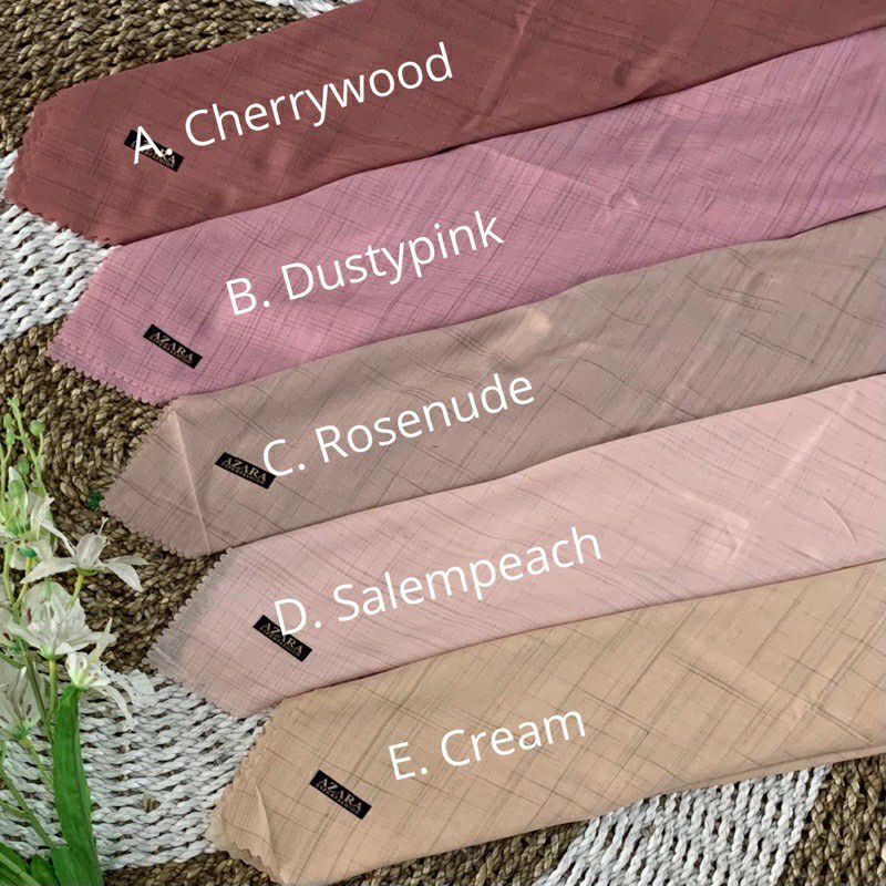 HIJAB SEGIEMPAT LASER CUT VOAL WAFFLE SANDI MORSE