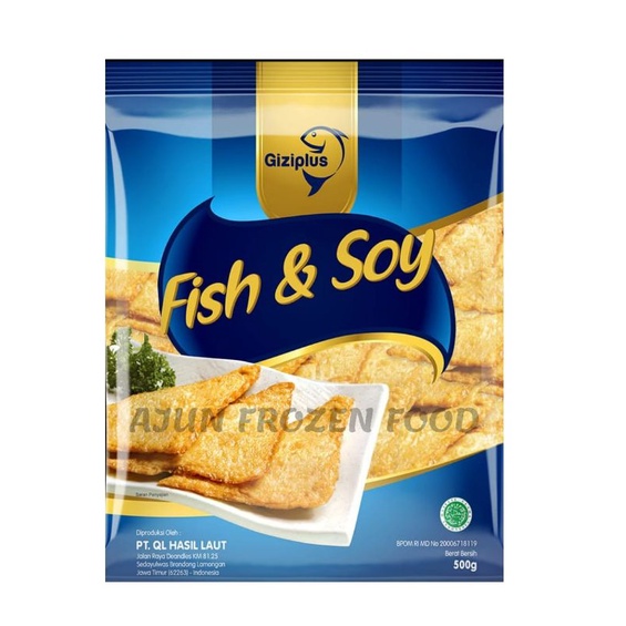 Giziplus Fish &amp; Soy 500gr (Frozen Food)