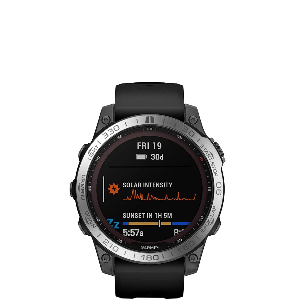 Frame Bezel Smartwatch Garmin Fenix 7 7X 7S Bahan Stainless Steel Bumper