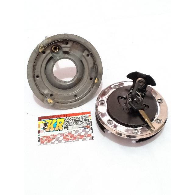 Bibir Sumur Tangki CB + Tutup Tangki Ninja Imitasi