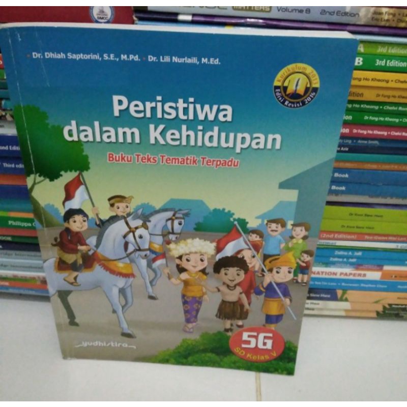 BUKU TEKS TEMATIK TERPADU 5G UNTUK SD KELAS 5