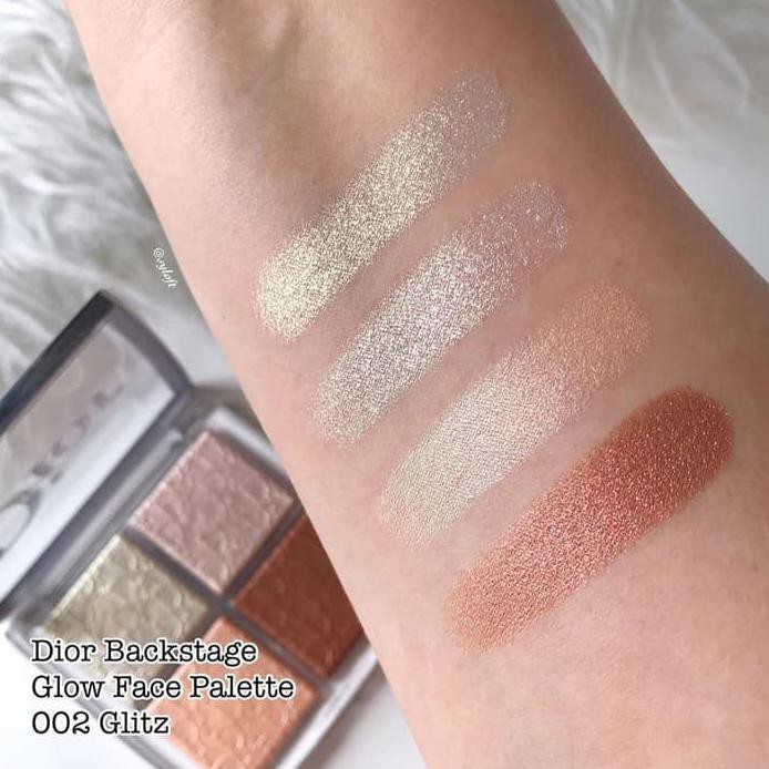 dior glow face palette glitz