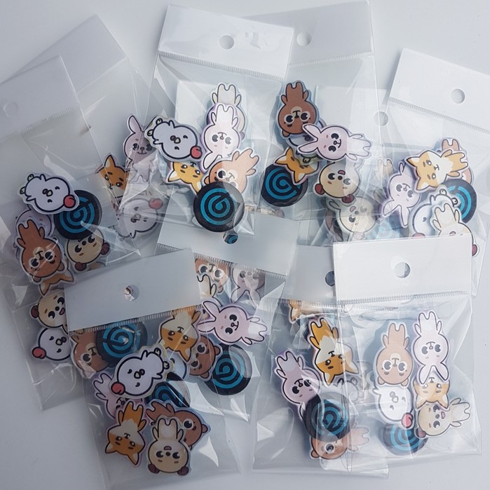 DAY6 Mascot PIN BUTTON SET BROS kpop