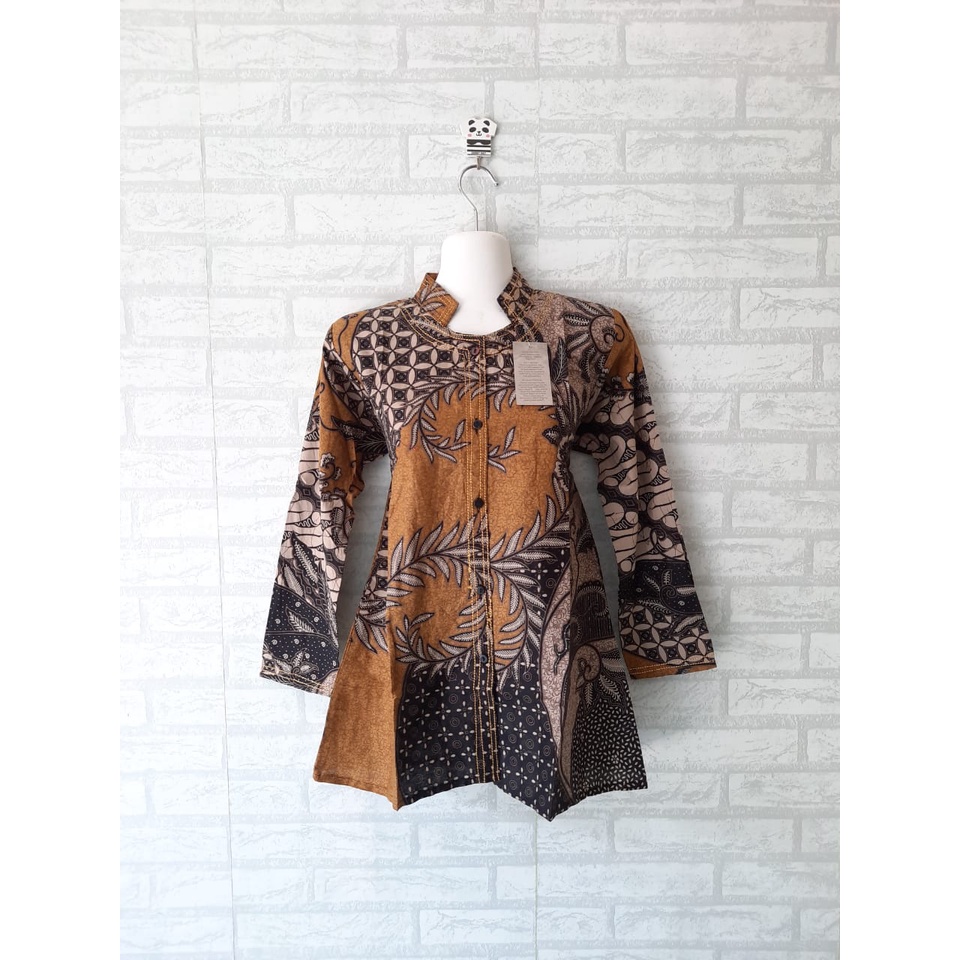 blouse seragam batik kerja