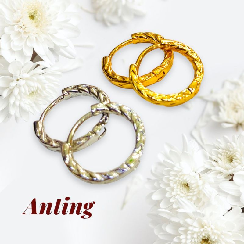 anting ring//anting catok//Anting wanita