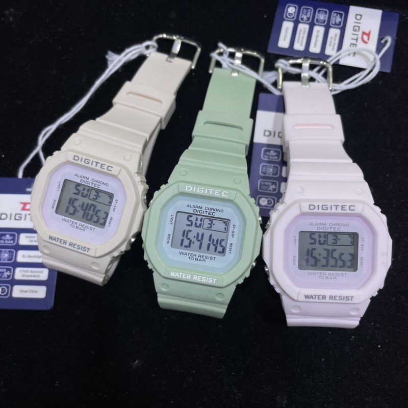 Jam Tangan Digitec Digital (PASTEL EDITION) READY!!