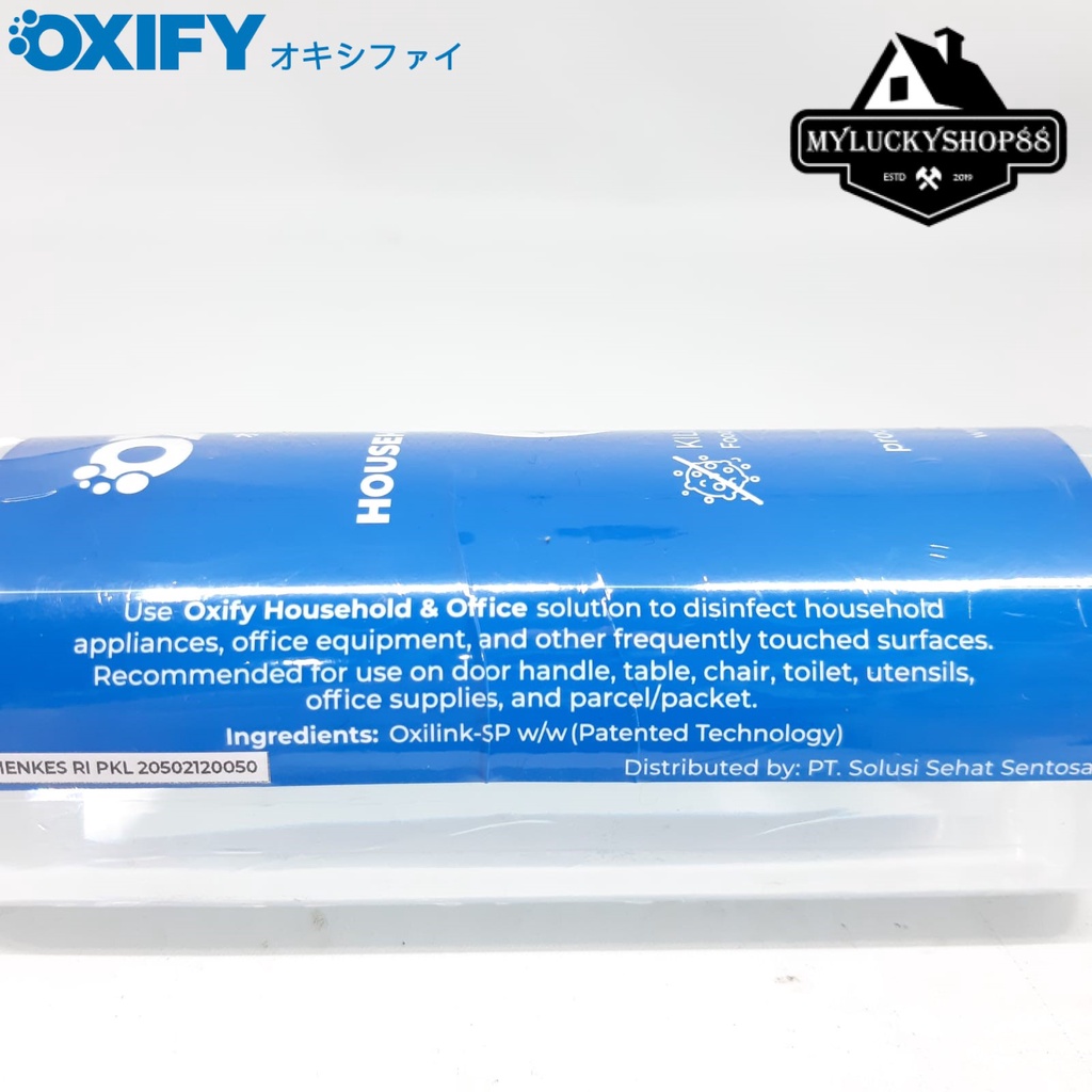 OXIFY Household Office Sanitizer Disinfectant Japan 500ml Water Based