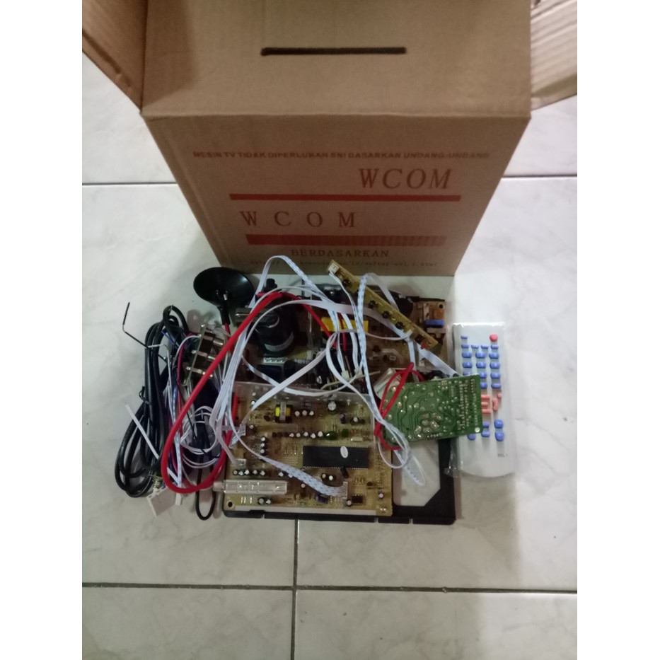 Mesin tv tabung 14" ~ 21" Ic 1 w-com Mesin TV China W-COM SUDAH DIGITAL