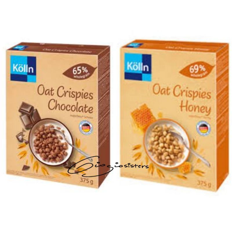 

Kolln Oat Crispies Cereal Chocolate - Honey | Sereal Gandum rasa Coklat dan Madu