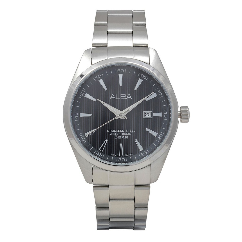 Alba Original Pria AG8387X1 Stainless Steel Strap