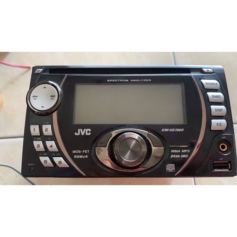 2din jvc ex jazz normal second