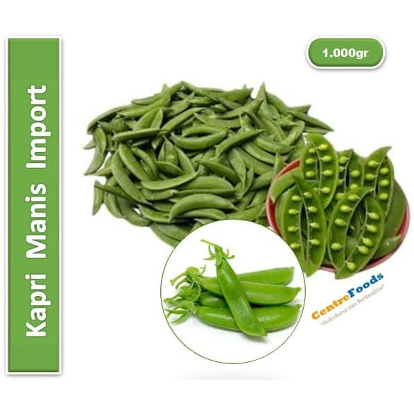 

Sayur Kapri Manis - Sweet Peas Fresh | 1.000gr [ Harga Per KG ]