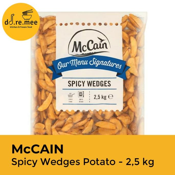 

windytriastuti13 MCCAIN - French Fries (Kentang Goreng) Spicy Potato Wedges (2,5kg) TERLARIS TERPERCAYA ORIGINAL
