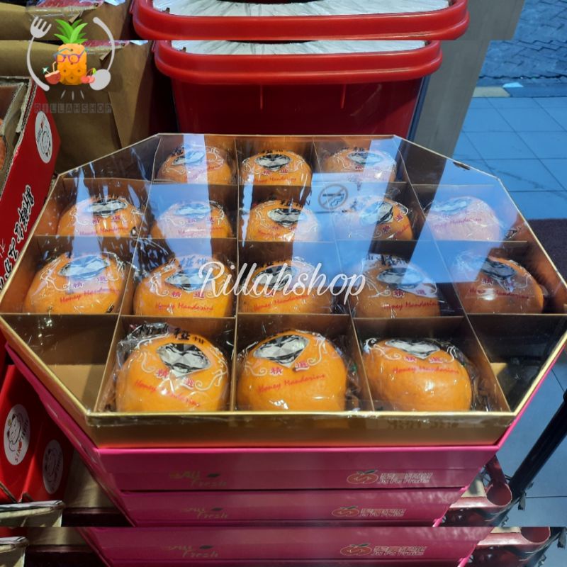 

Jeruk Mandarin Ponkam Box - Paket Hampers Imlek (3,5 Kg)